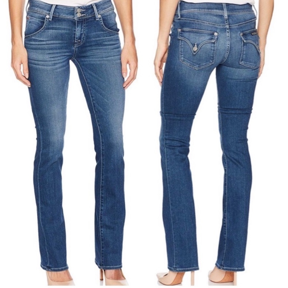Beth Mid Rise Baby Boot Jeans